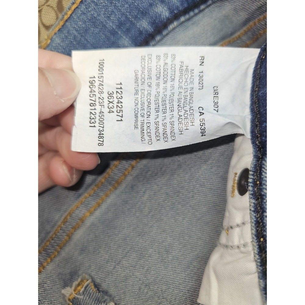 Wrangler Cowboy Cut Western Jeans Mens 38x34 Bootcut Denim Ranch Rodeo Work - Picture 3 of 12